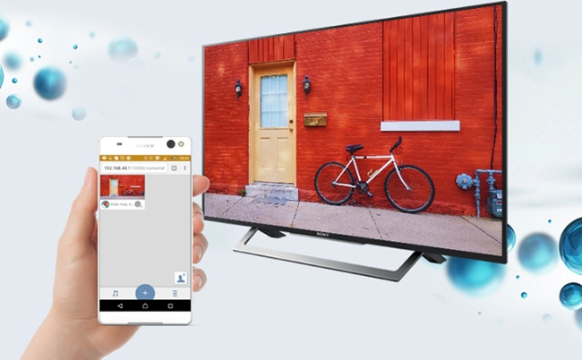 Kết nối điện thoại với tivi Sony chi tiết dễ hiểu