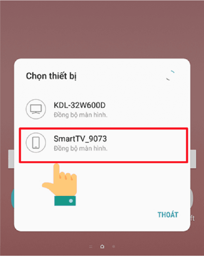 Cách kết nối điện thoại với tivi Asanzo 