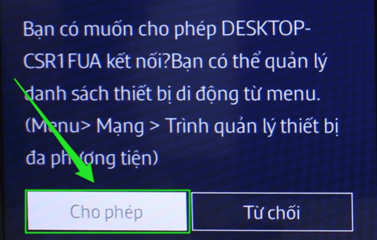 Kết nối laptop với tivi bằng DLNA