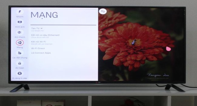 Cách kết nối wifi cho tivi panasonic