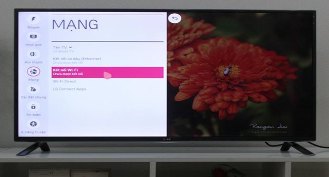 Cách kết nối wifi cho tivi panasonic