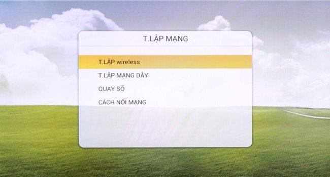 Cách kết nối wifi cho tivi TCL