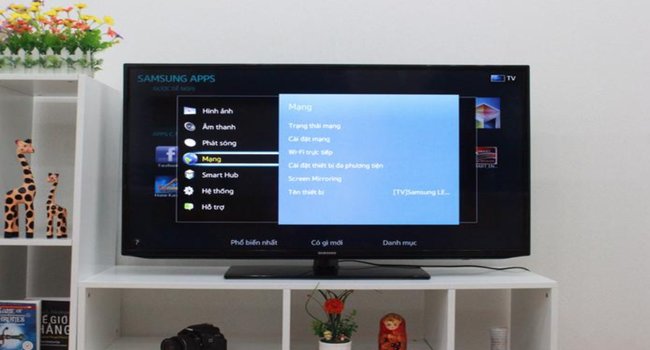 Cách kết nối wifi cho tivi samsung đời cũ