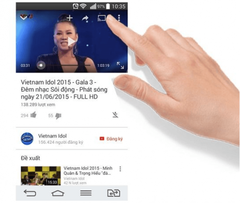 Kết nối qua Google Cast