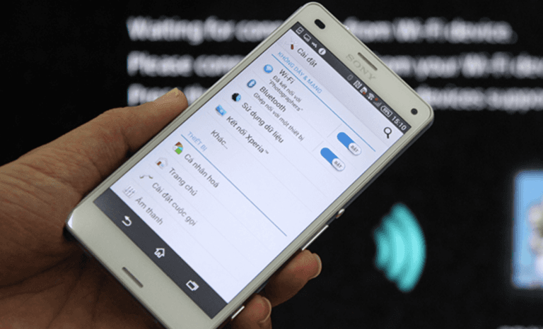 Kết nối qua Screen Mirroring